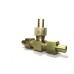 MS Weldable Tee Equal Union Couplings Hydraulic With Weldable B Nipple
